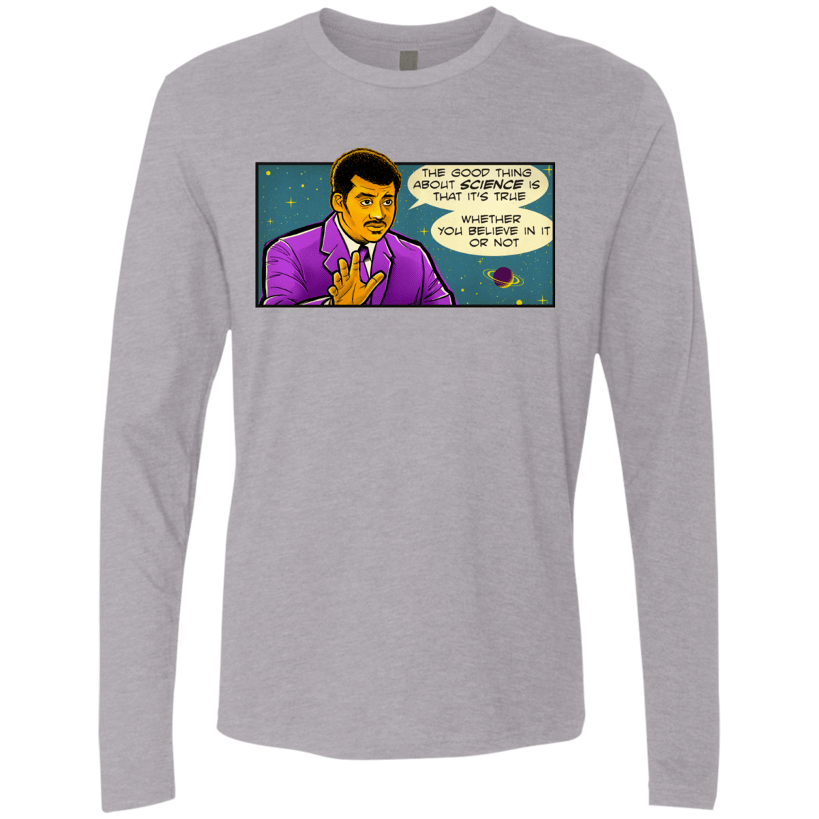 T-Shirts Heather Grey / S NDGT good thing Men's Premium Long Sleeve