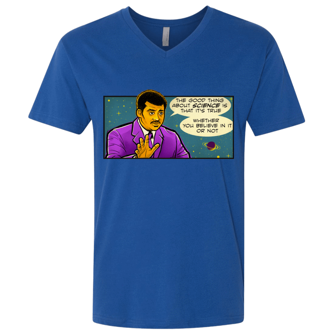 T-Shirts Royal / X-Small NDGT good thing Men's Premium V-Neck