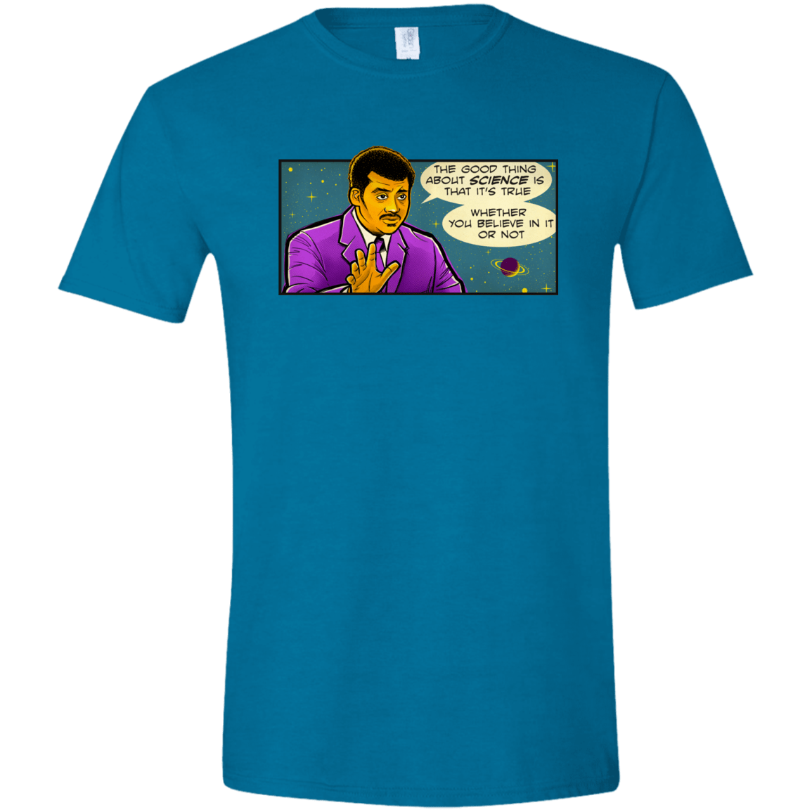 T-Shirts Antique Sapphire / S NDGT good thing Men's Semi-Fitted Softstyle