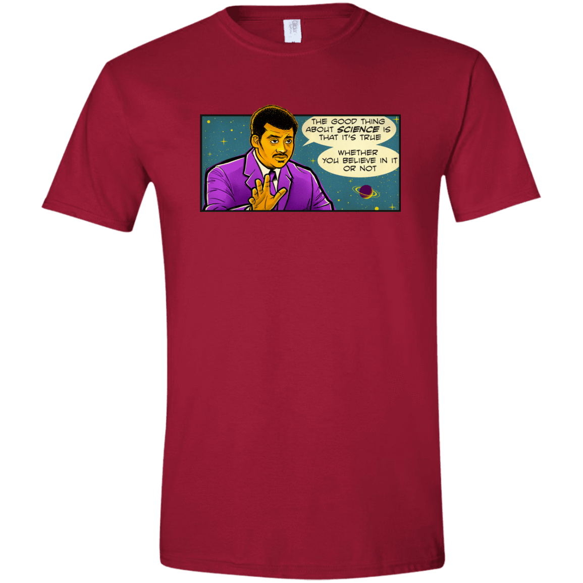 T-Shirts Cardinal Red / S NDGT good thing Men's Semi-Fitted Softstyle