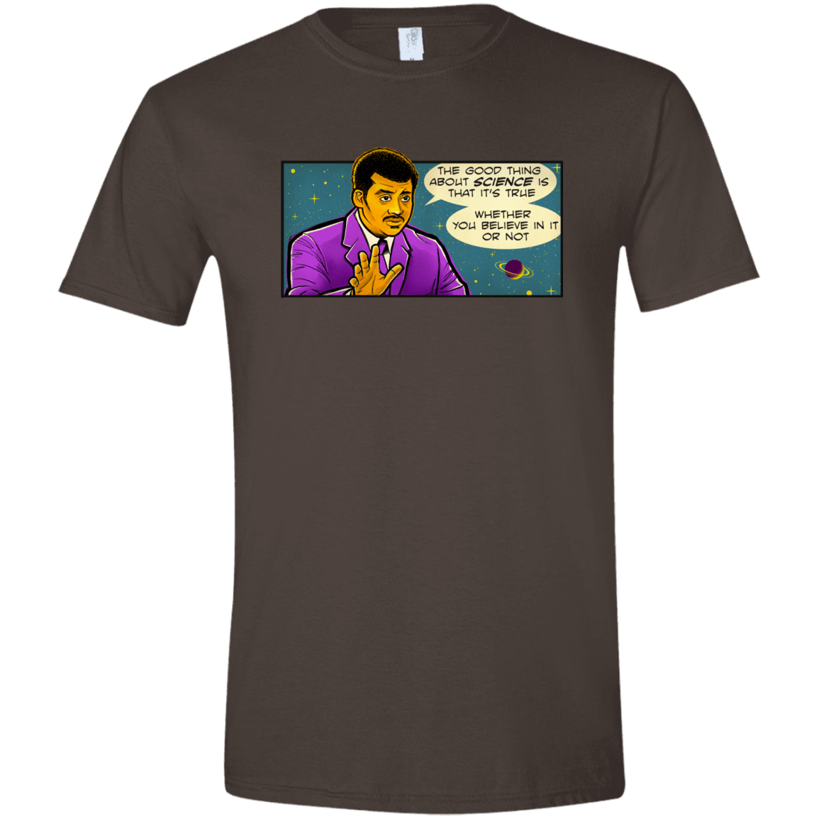 T-Shirts Dark Chocolate / S NDGT good thing Men's Semi-Fitted Softstyle