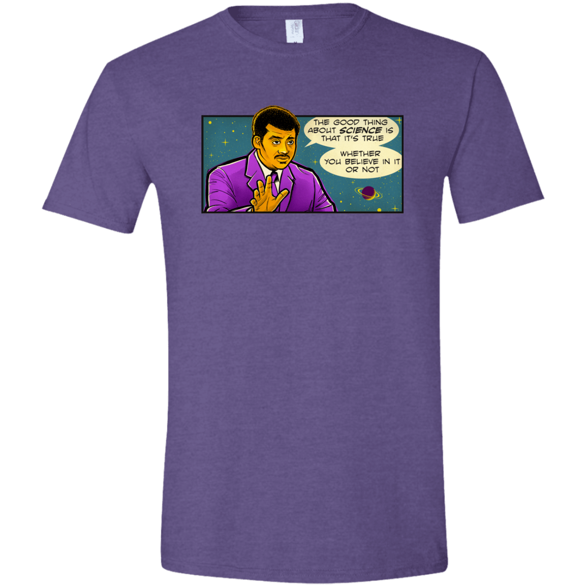 T-Shirts Heather Purple / S NDGT good thing Men's Semi-Fitted Softstyle