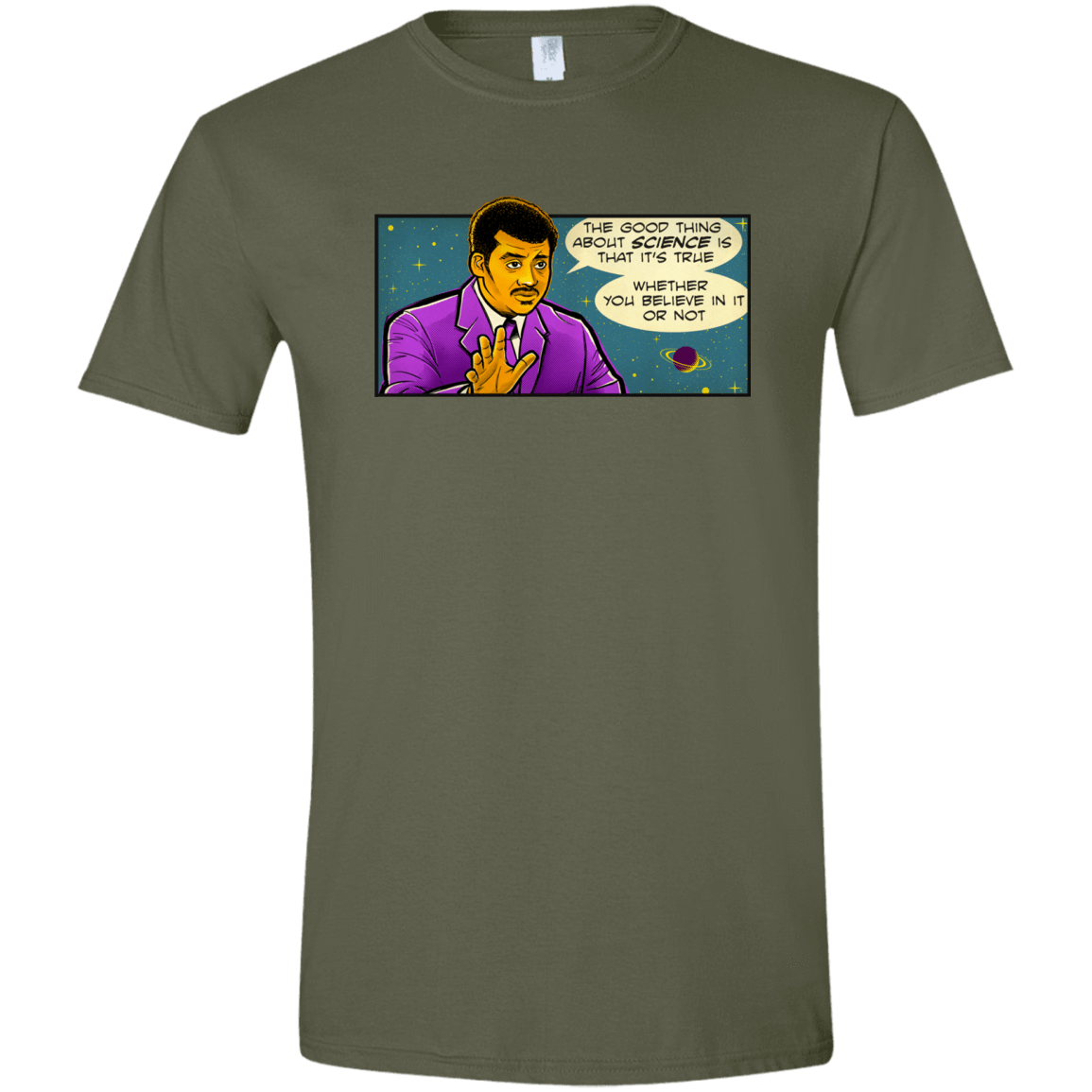 T-Shirts Military Green / S NDGT good thing Men's Semi-Fitted Softstyle