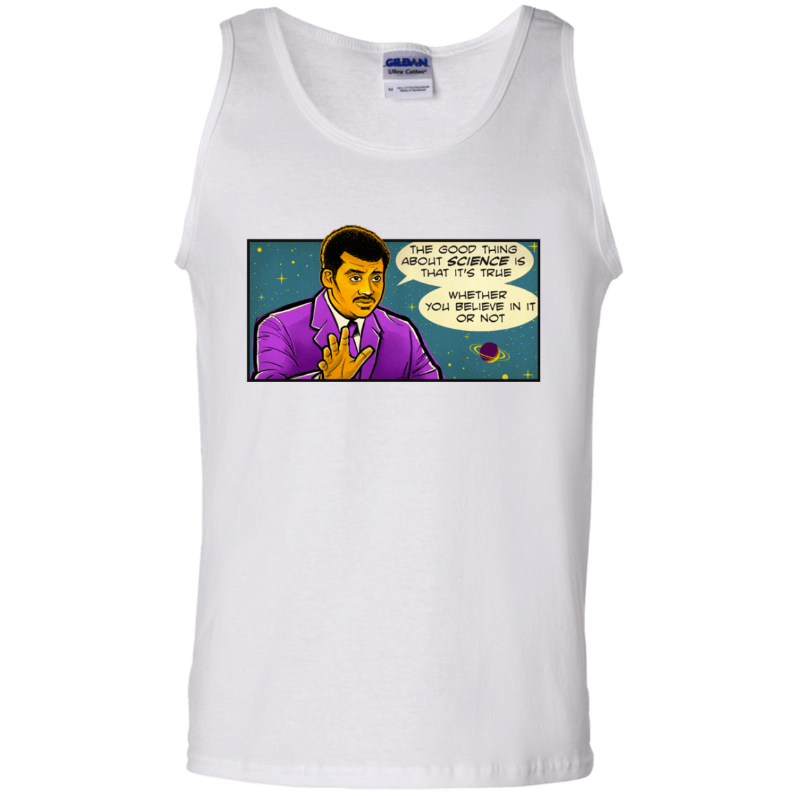 T-Shirts White / S NDGT good thing Men's Tank Top