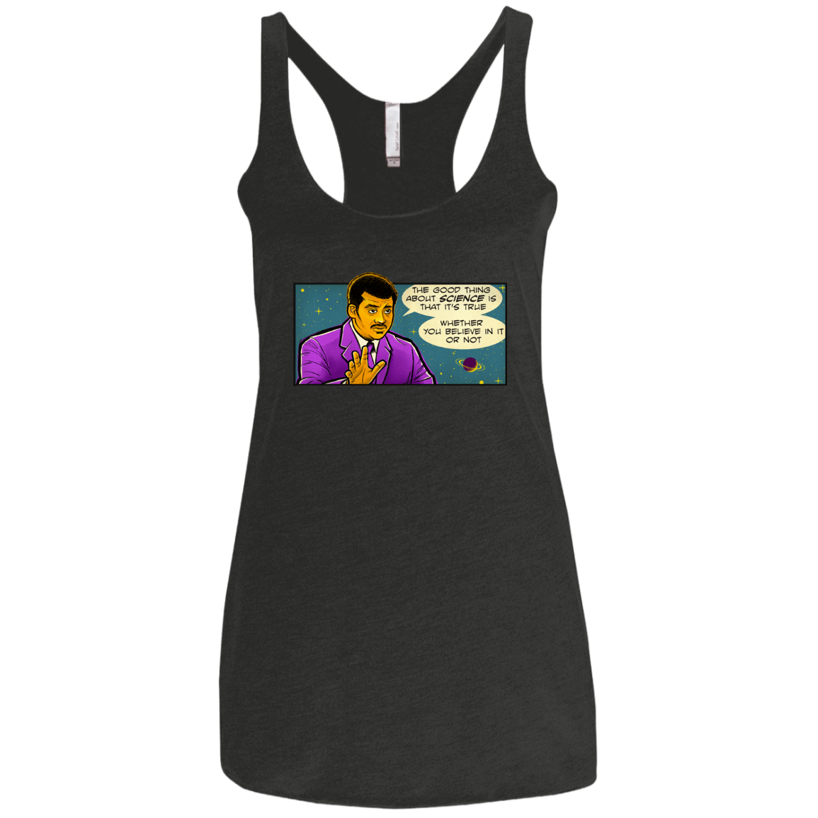 T-Shirts Vintage Black / X-Small NDGT good thing Women's Triblend Racerback Tank