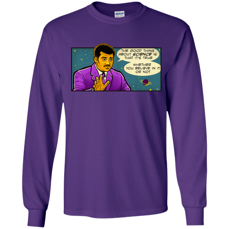 T-Shirts Purple / YS NDGT good thing Youth Long Sleeve T-Shirt
