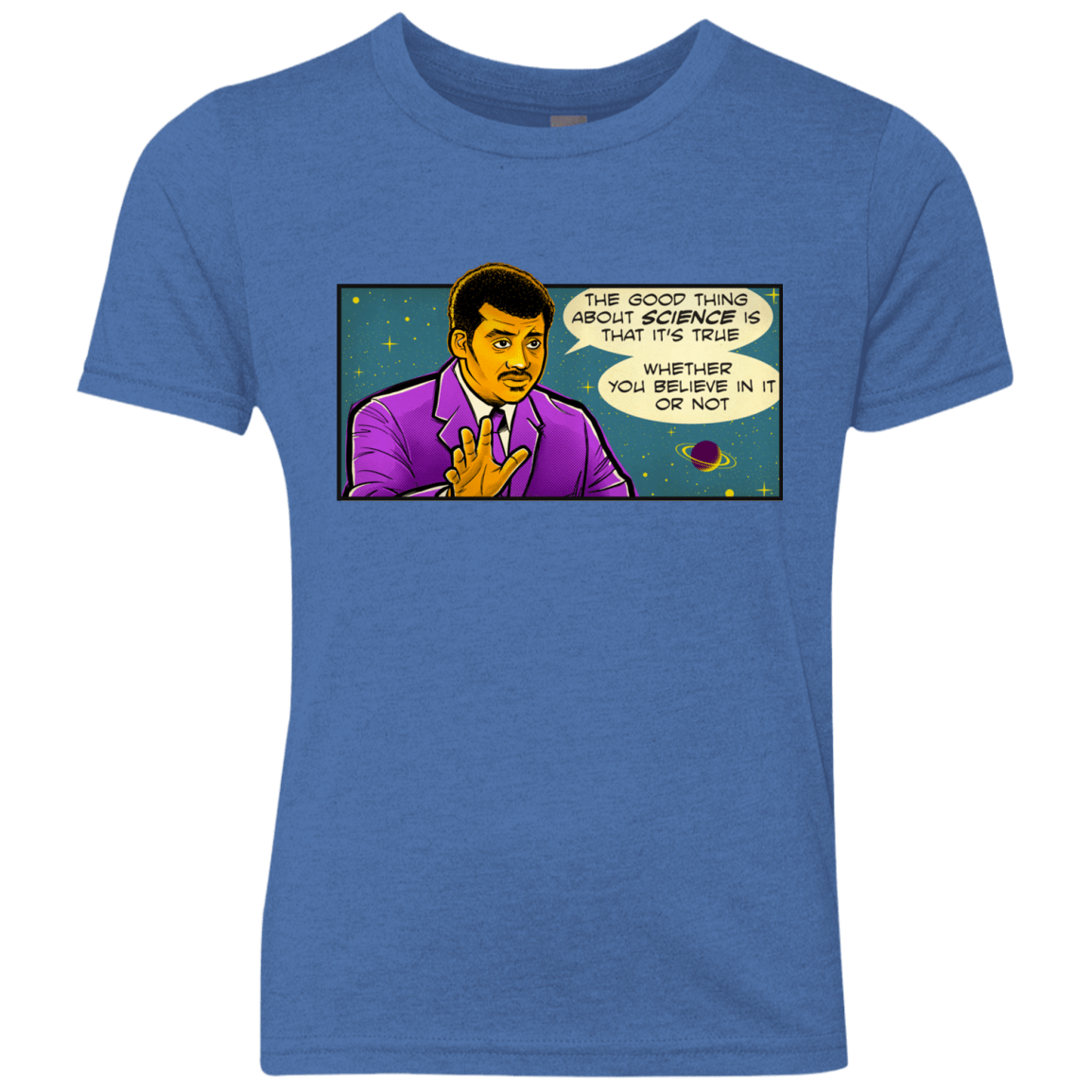 T-Shirts Vintage Royal / YXS NDGT good thing Youth Triblend T-Shirt