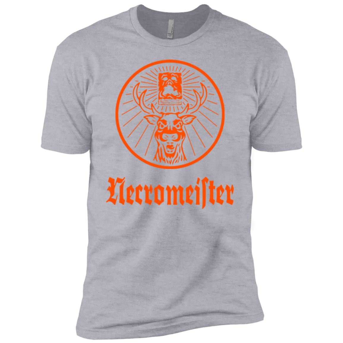 T-Shirts Heather Grey / YXS NECROMEISTER Boys Premium T-Shirt