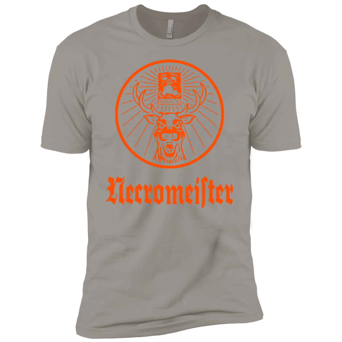 T-Shirts Light Grey / YXS NECROMEISTER Boys Premium T-Shirt