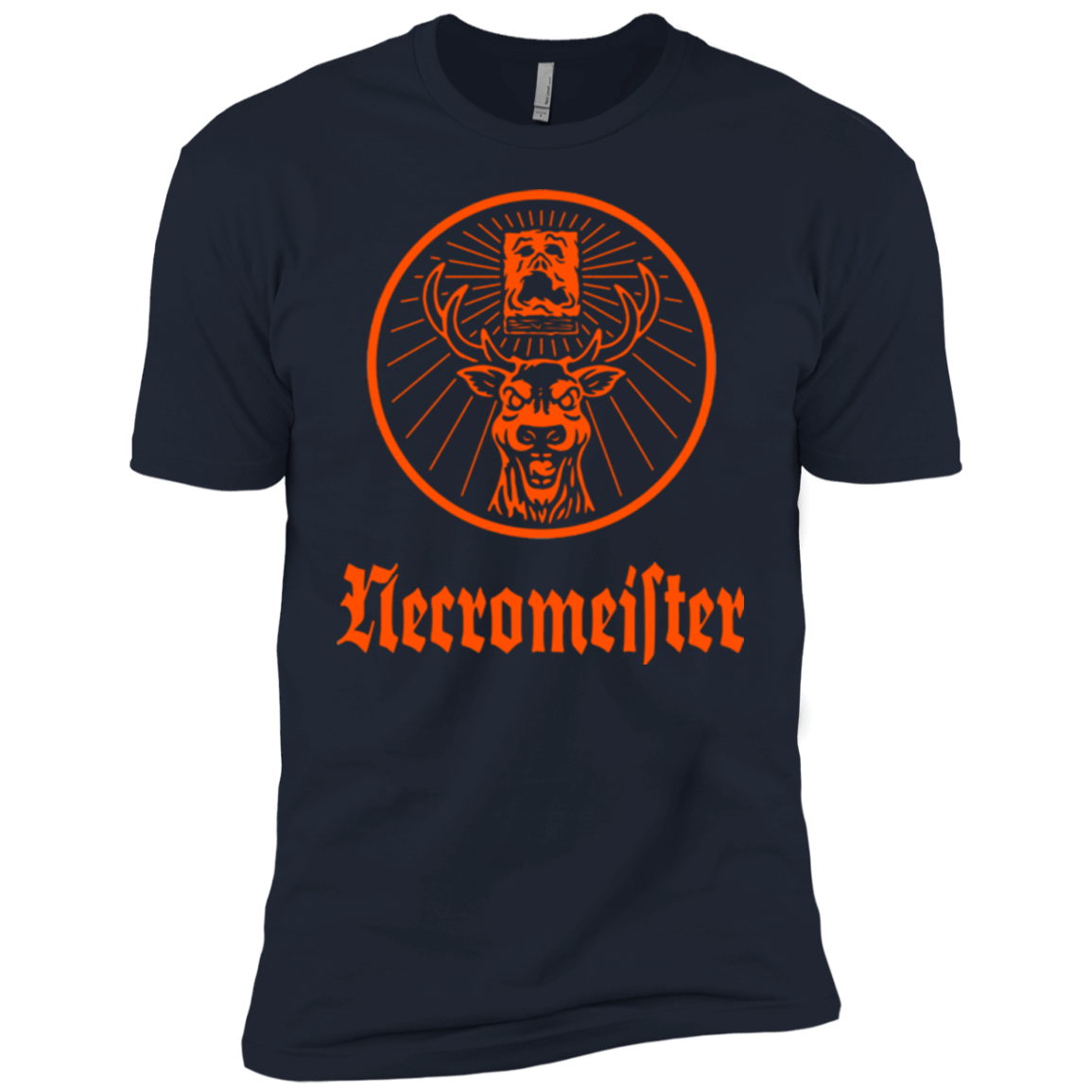 T-Shirts Midnight Navy / YXS NECROMEISTER Boys Premium T-Shirt