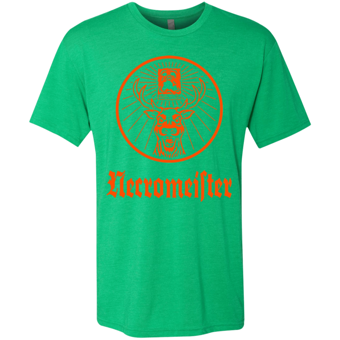 T-Shirts Envy / Small NECROMEISTER Men's Triblend T-Shirt