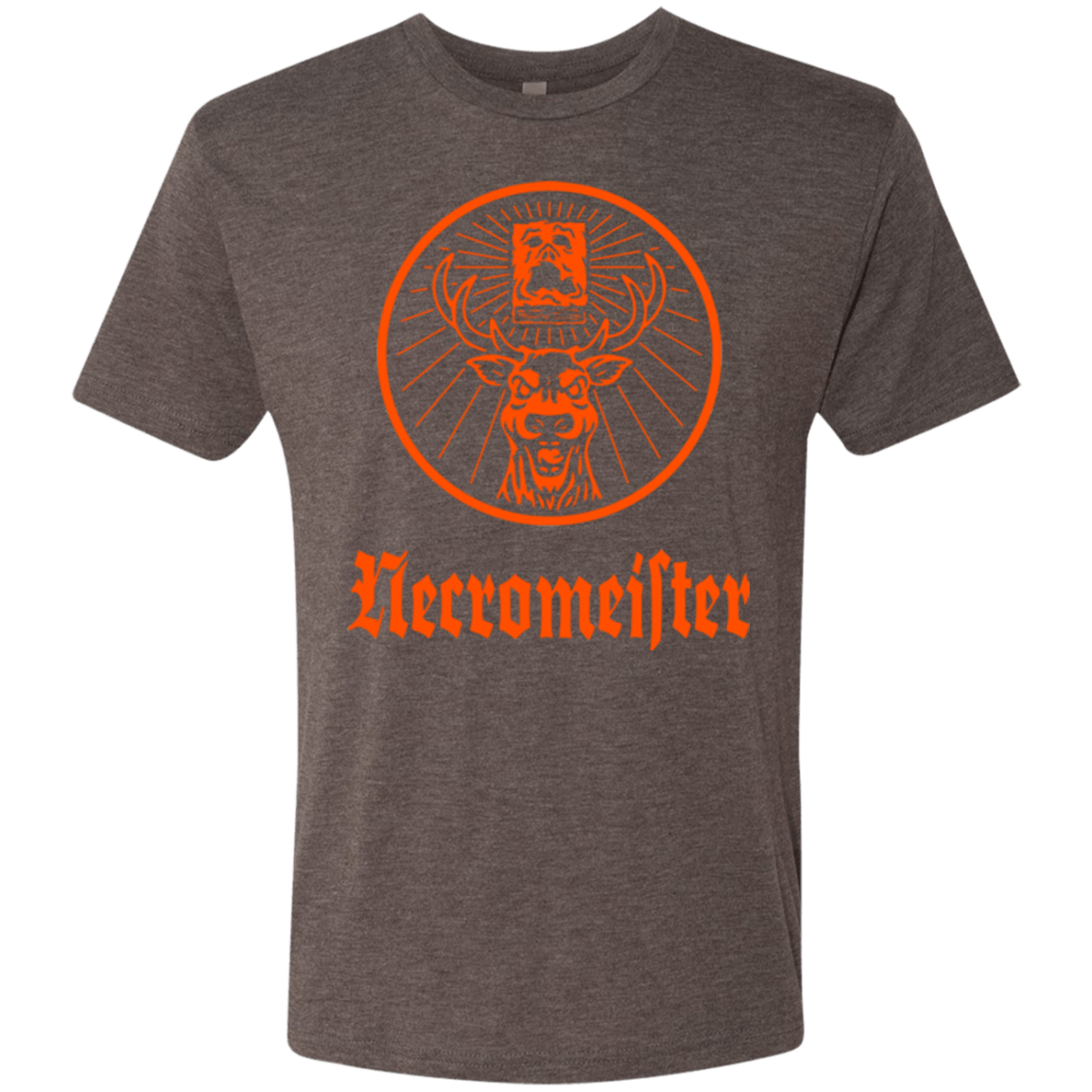 T-Shirts Macchiato / Small NECROMEISTER Men's Triblend T-Shirt