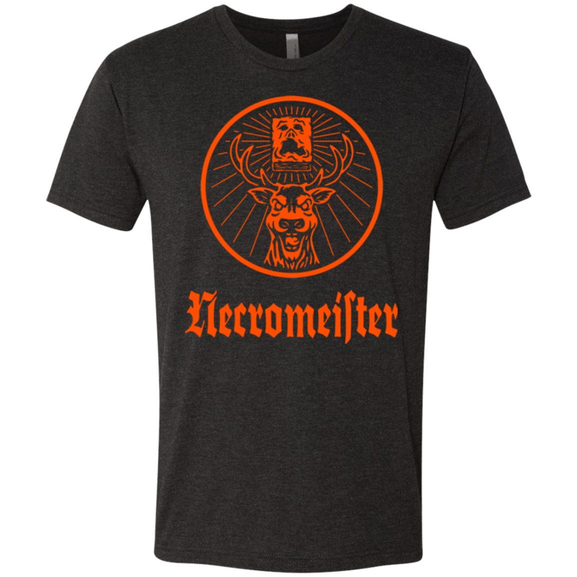 T-Shirts Vintage Black / Small NECROMEISTER Men's Triblend T-Shirt