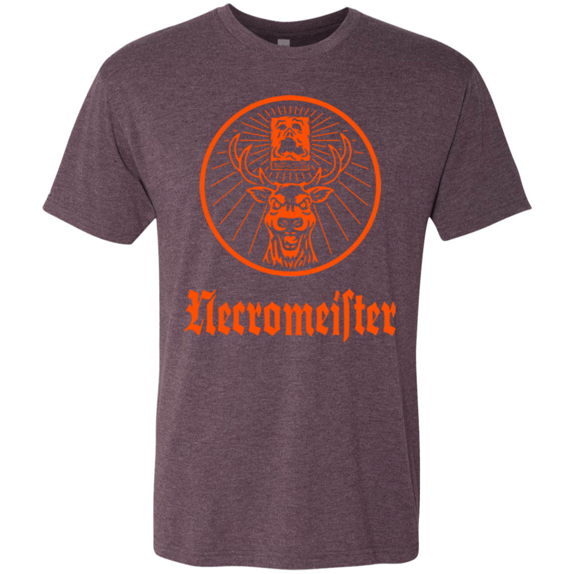 T-Shirts Vintage Purple / Small NECROMEISTER Men's Triblend T-Shirt