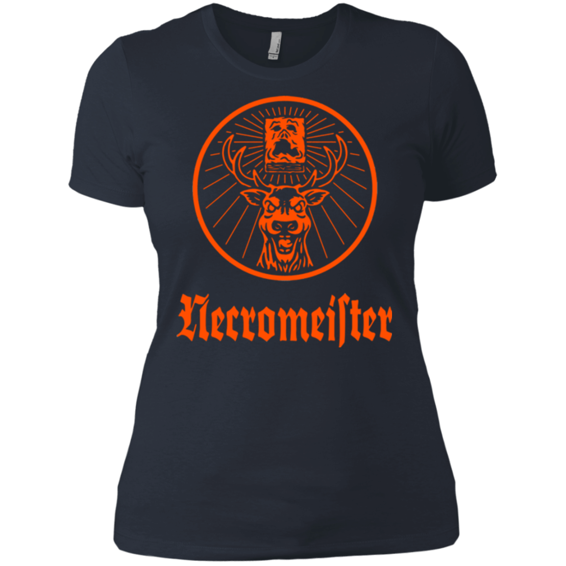 T-Shirts Indigo / X-Small NECROMEISTER Women's Premium T-Shirt