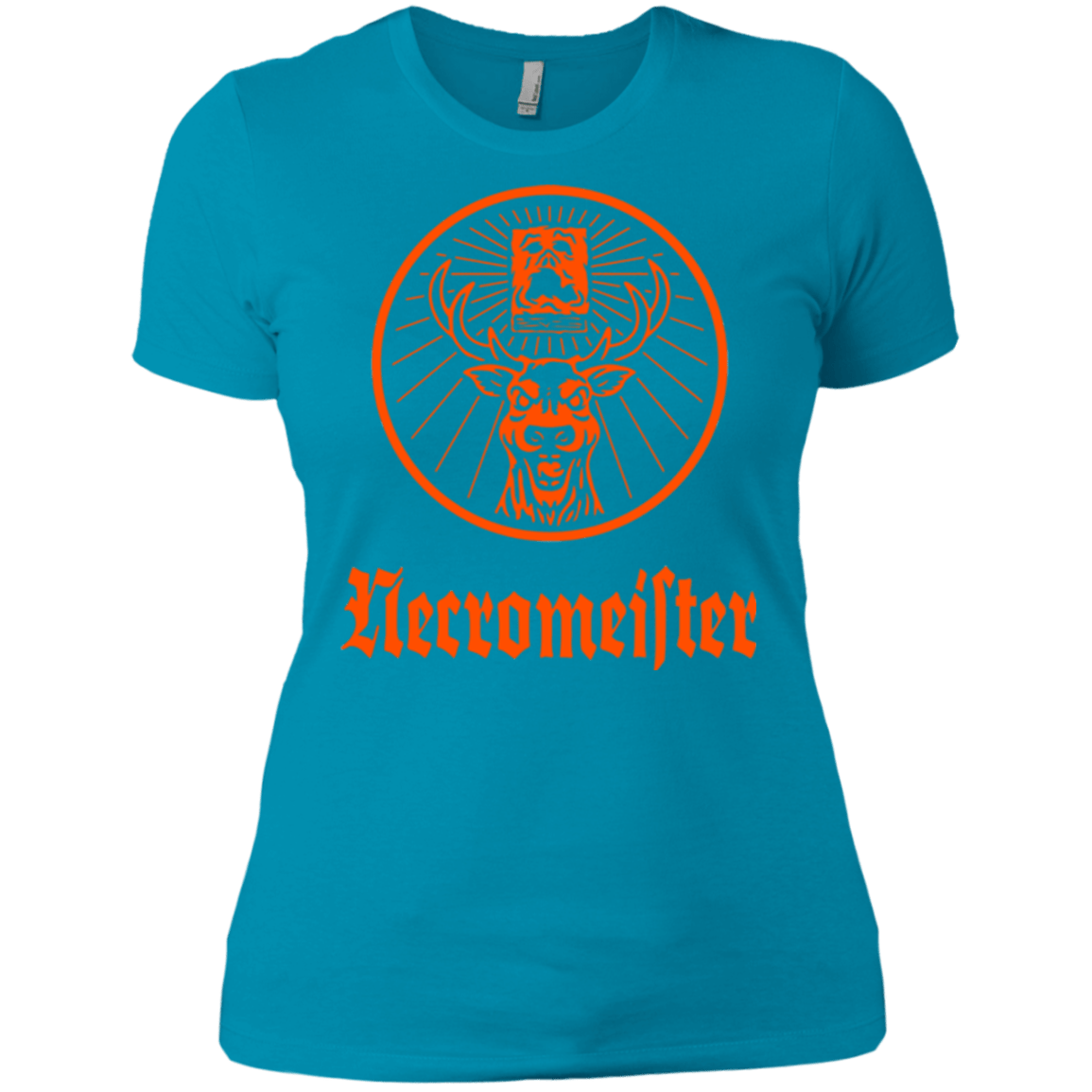 T-Shirts Turquoise / X-Small NECROMEISTER Women's Premium T-Shirt