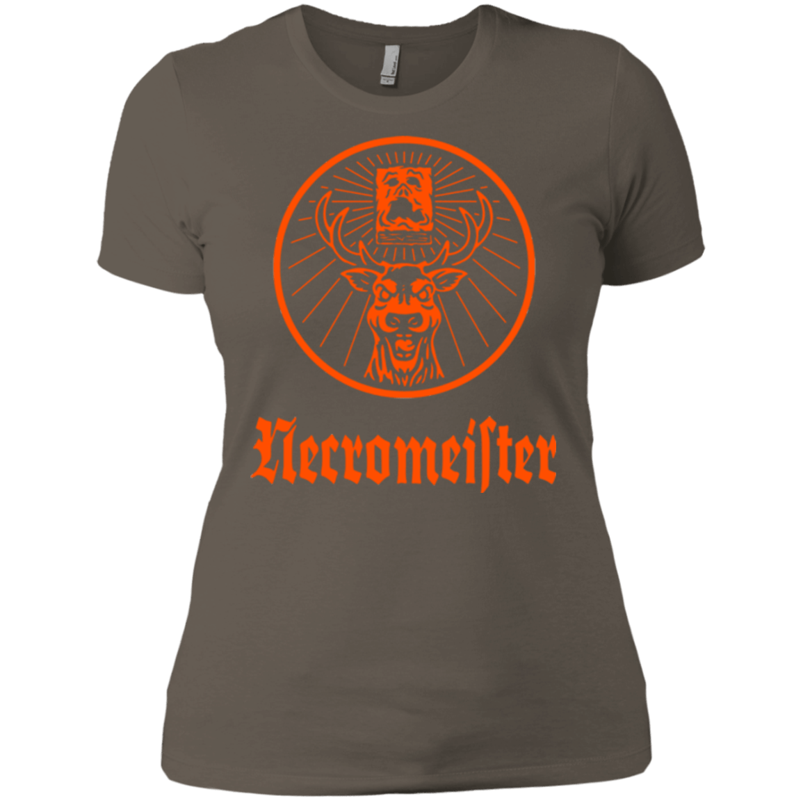 T-Shirts Warm Grey / X-Small NECROMEISTER Women's Premium T-Shirt