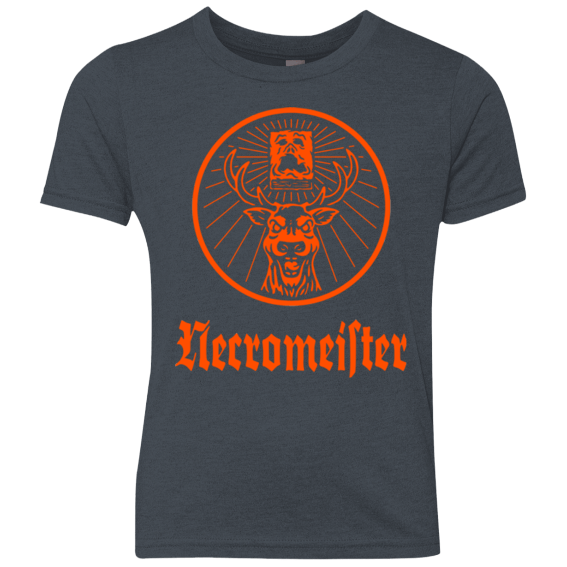 T-Shirts Vintage Navy / YXS NECROMEISTER Youth Triblend T-Shirt