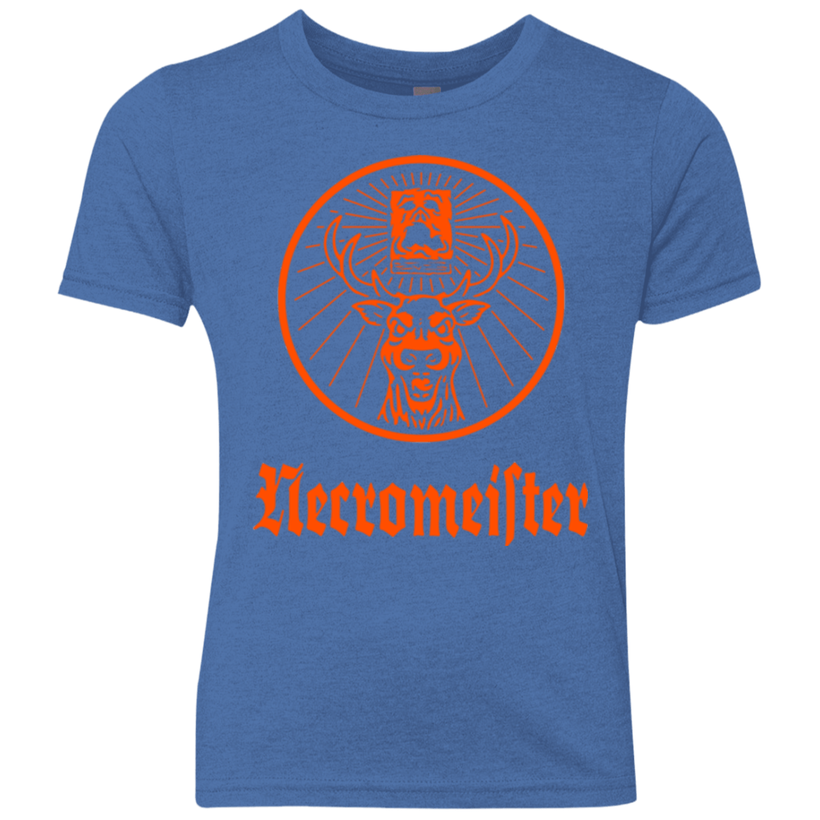 T-Shirts Vintage Royal / YXS NECROMEISTER Youth Triblend T-Shirt