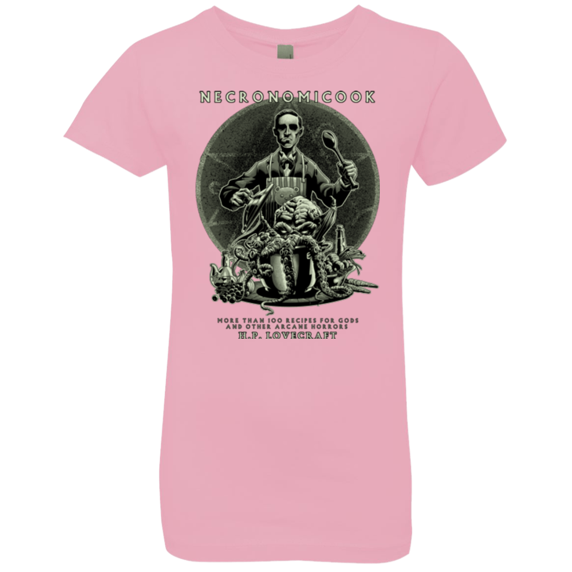 T-Shirts Light Pink / YXS Necronomicook Girls Premium T-Shirt