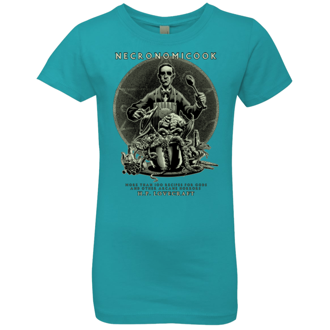 T-Shirts Tahiti Blue / YXS Necronomicook Girls Premium T-Shirt