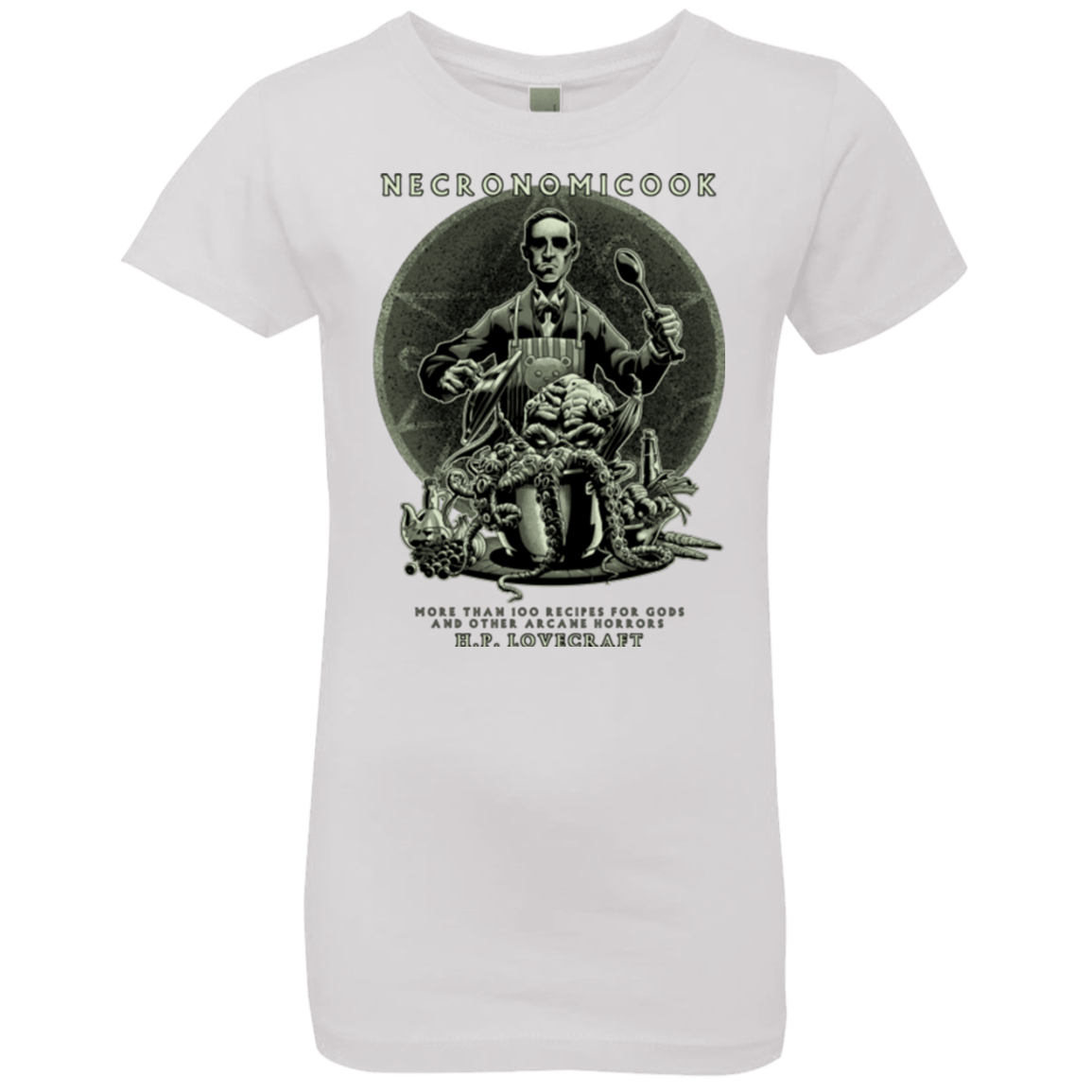 T-Shirts White / YXS Necronomicook Girls Premium T-Shirt