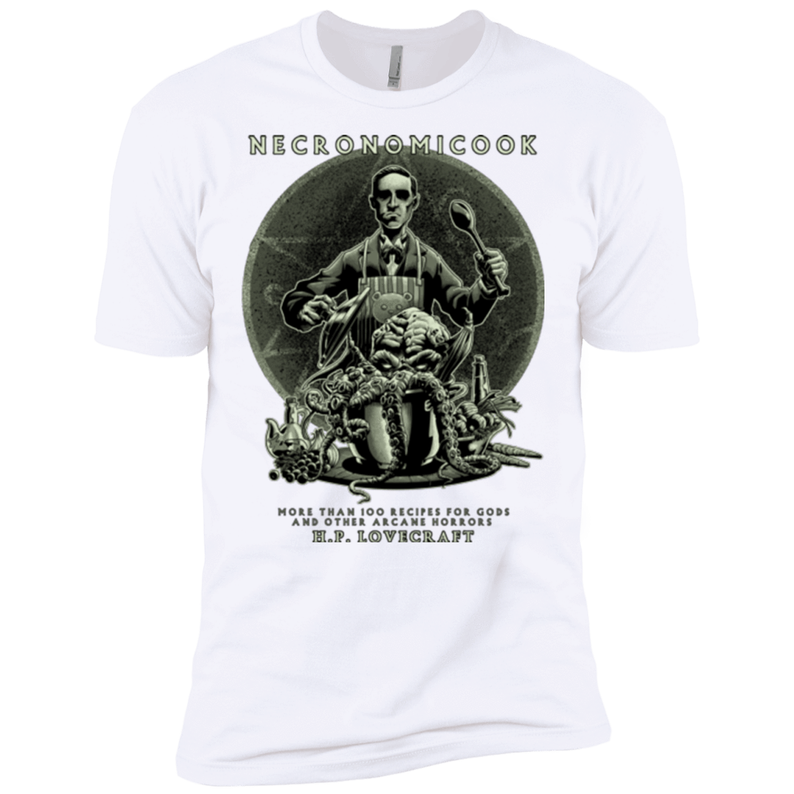 T-Shirts White / X-Small Necronomicook Men's Premium T-Shirt