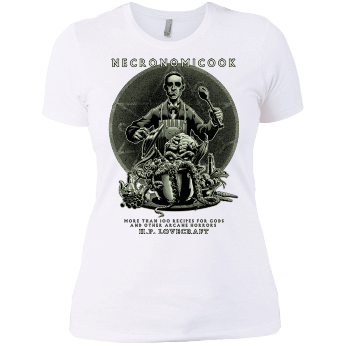 T-Shirts White / X-Small Necronomicook Women's Premium T-Shirt