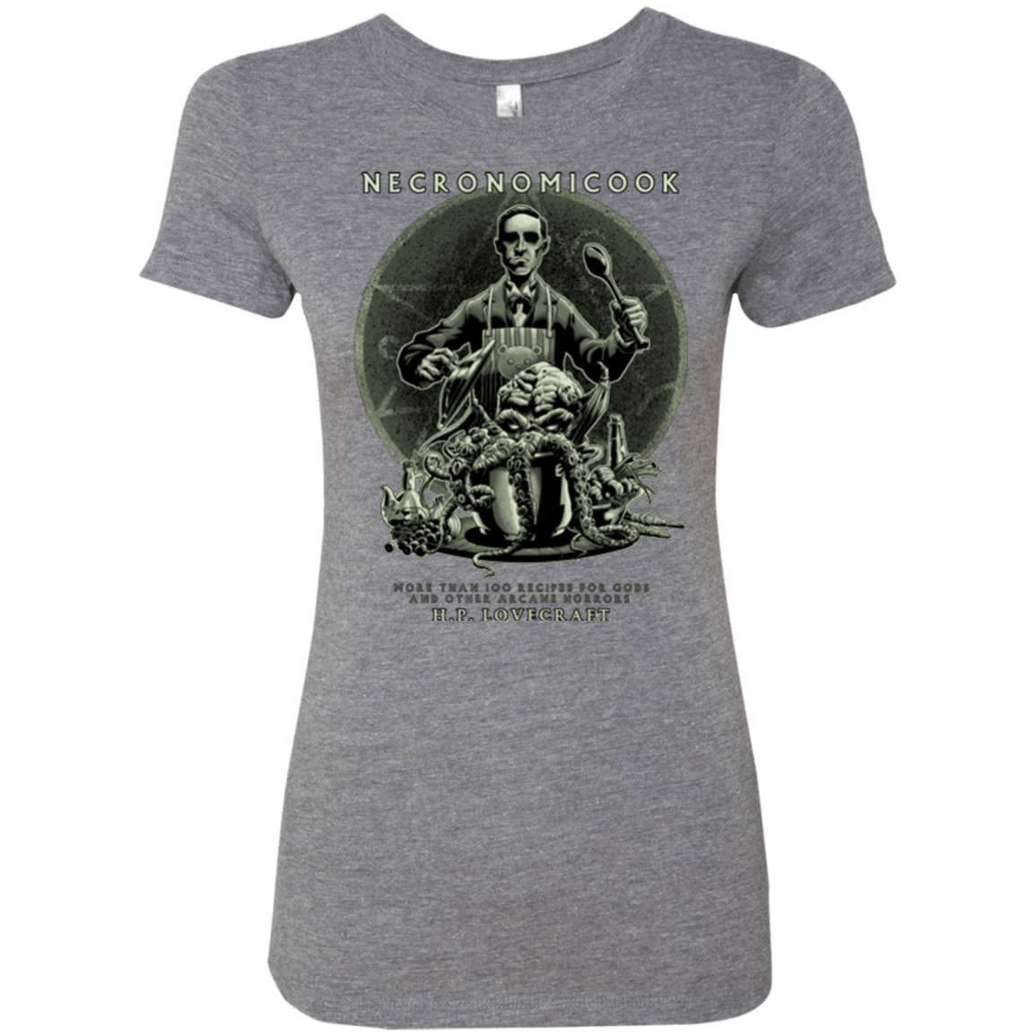 T-Shirts Premium Heather / Small Necronomicook Women's Triblend T-Shirt