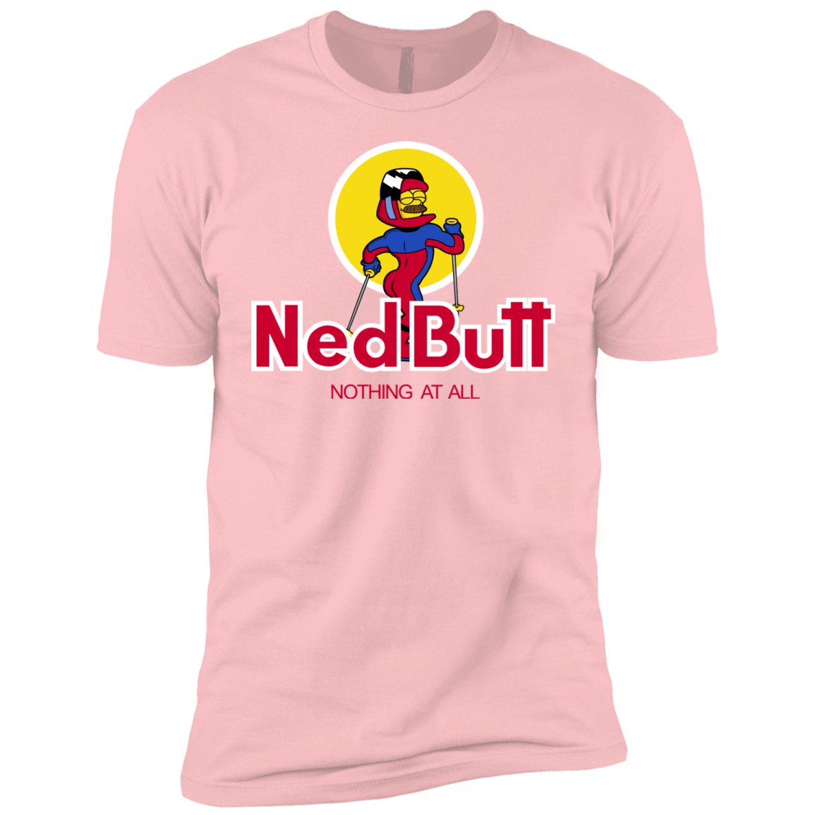 T-Shirts Light Pink / YXS Ned Butt Boys Premium T-Shirt