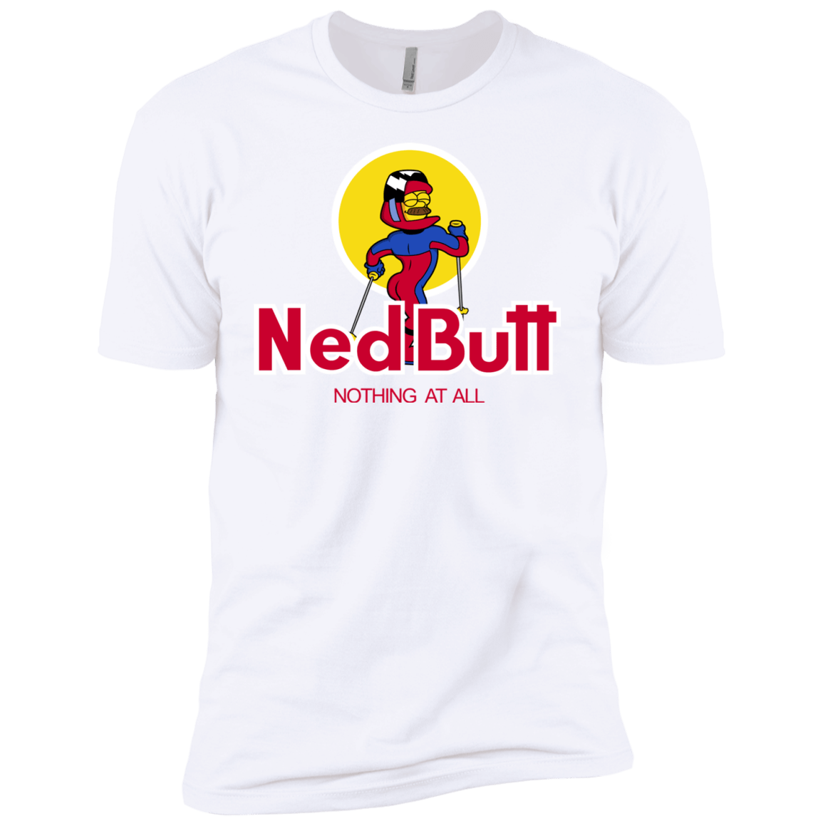 T-Shirts White / YXS Ned Butt Boys Premium T-Shirt
