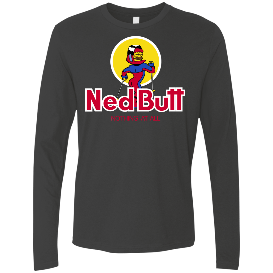 T-Shirts Heavy Metal / S Ned Butt Men's Premium Long Sleeve
