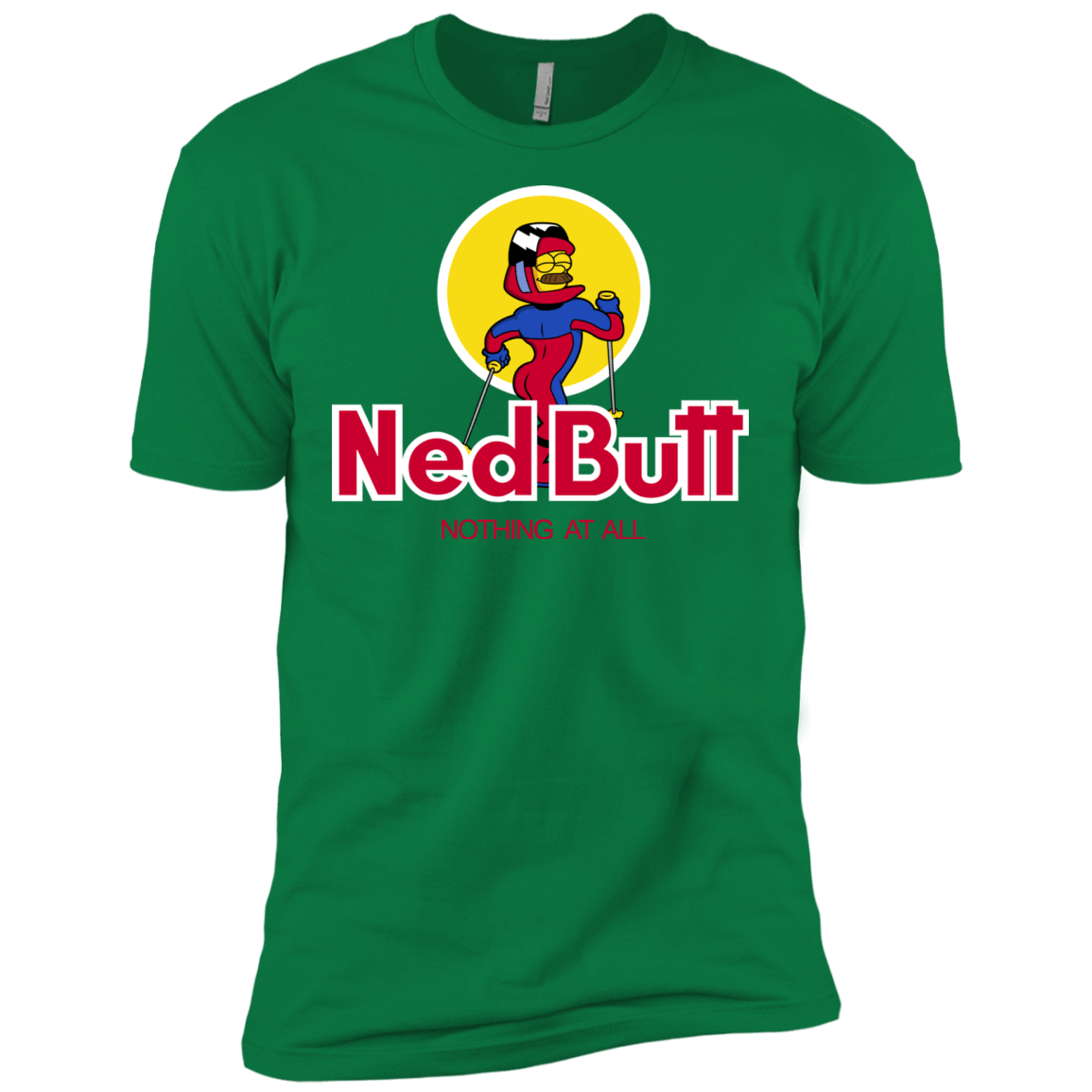 T-Shirts Kelly Green / X-Small Ned Butt Men's Premium T-Shirt
