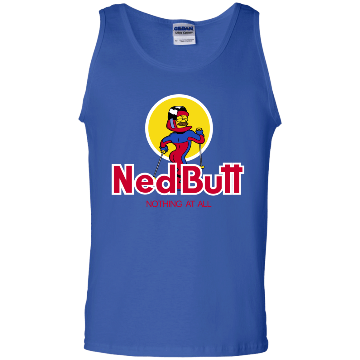 T-Shirts Royal / S Ned Butt Men's Tank Top