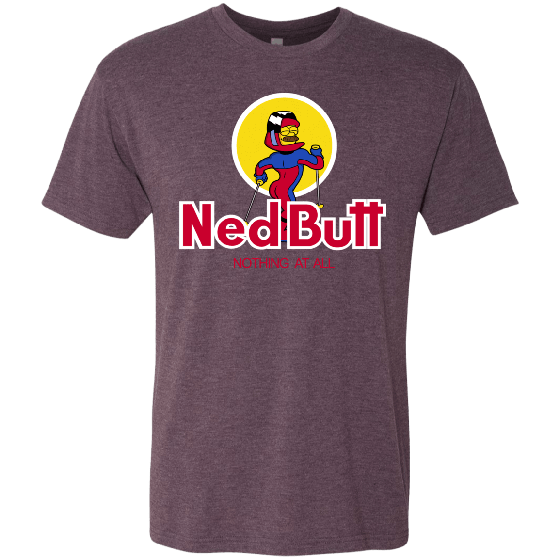 T-Shirts Vintage Purple / S Ned Butt Men's Triblend T-Shirt