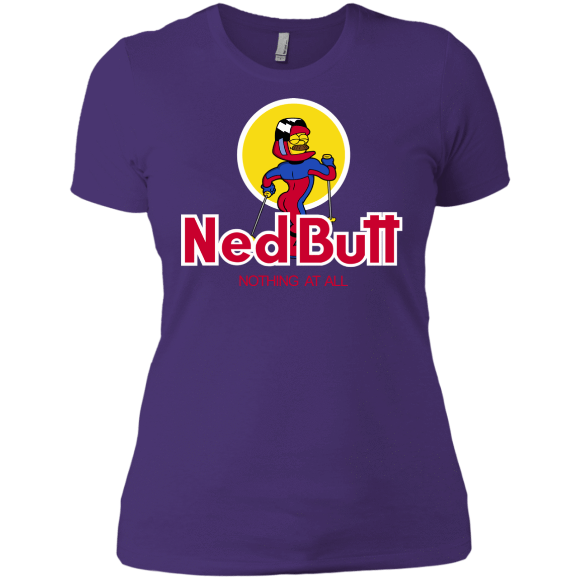 T-Shirts Purple Rush/ / X-Small Ned Butt Women's Premium T-Shirt
