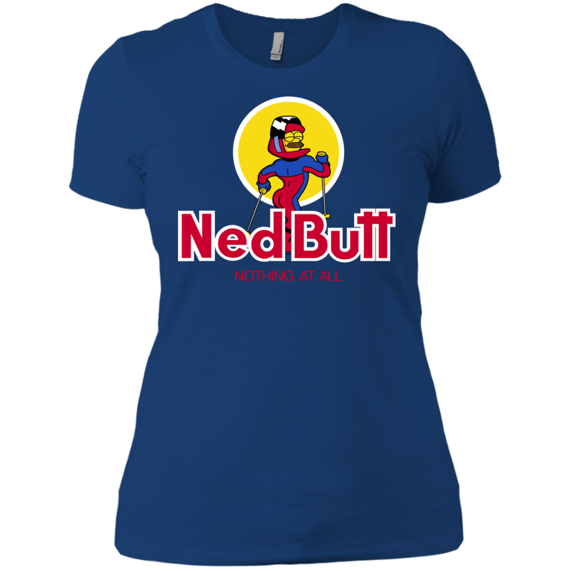 T-Shirts Royal / X-Small Ned Butt Women's Premium T-Shirt