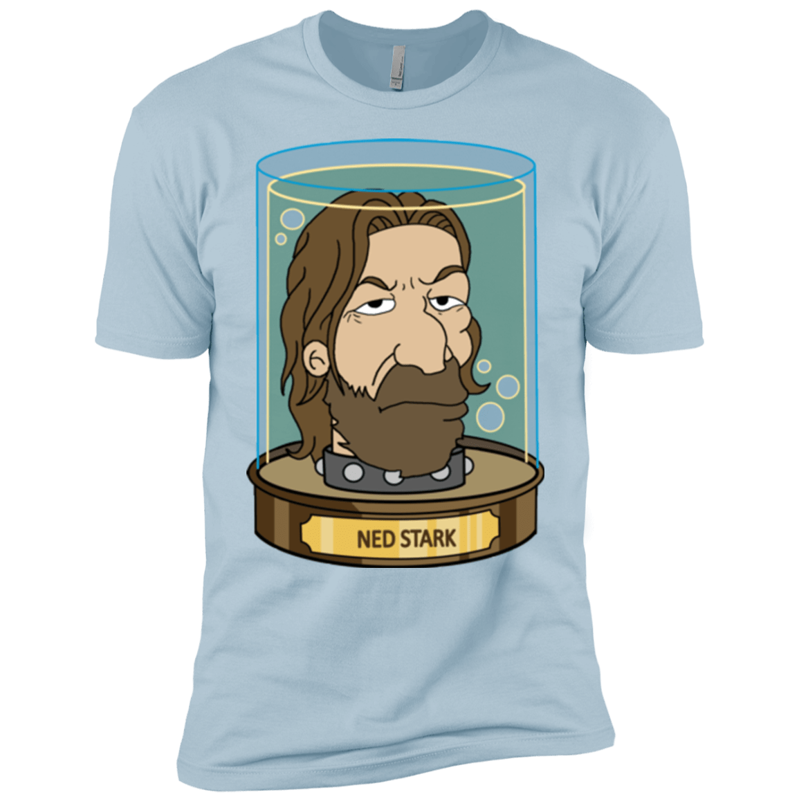 T-Shirts Light Blue / YXS Ned Stark Head Boys Premium T-Shirt