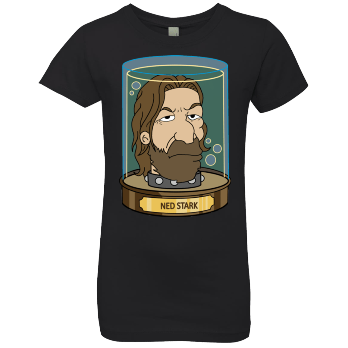 T-Shirts Black / YXS Ned Stark Head Girls Premium T-Shirt