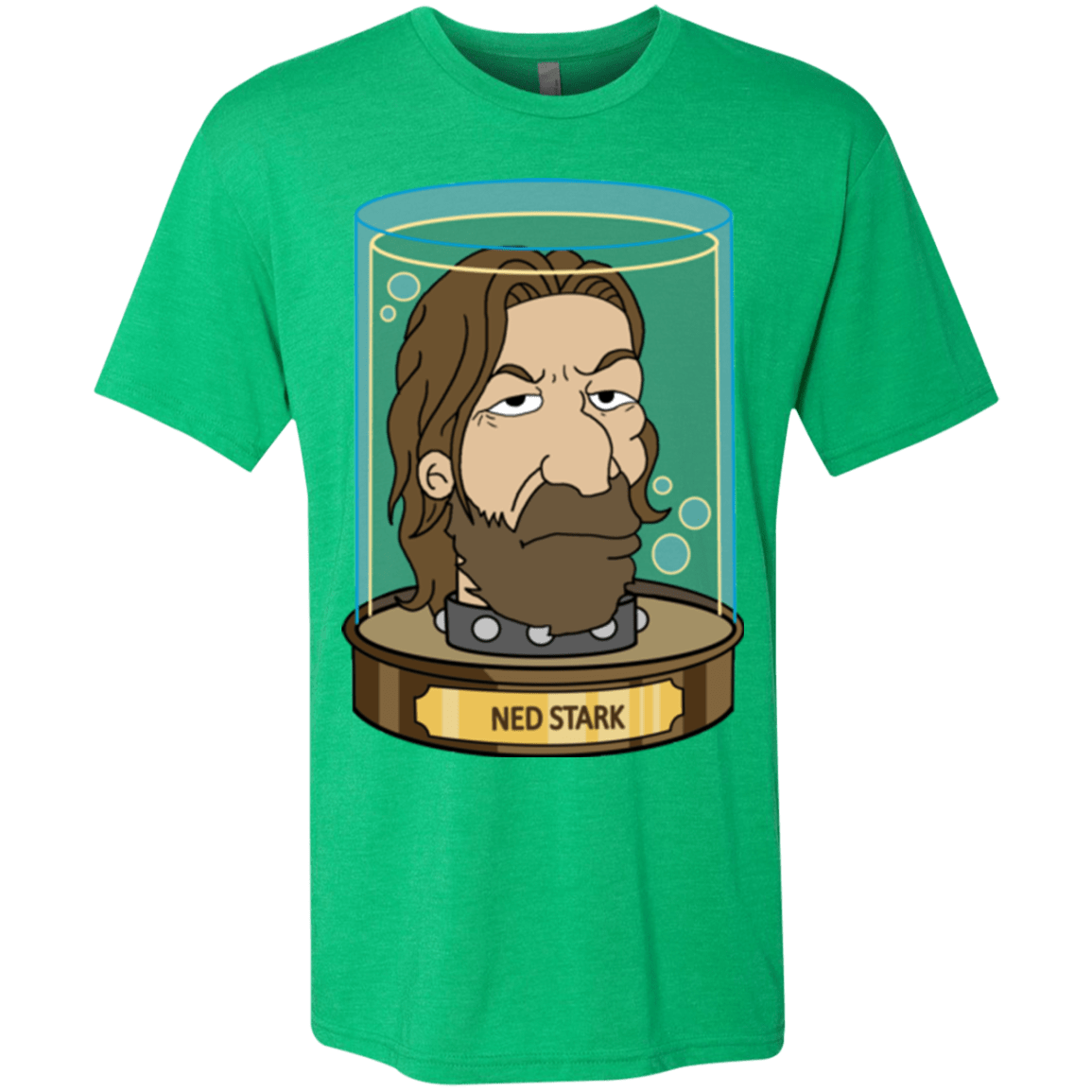T-Shirts Envy / Small Ned Stark Head Men's Triblend T-Shirt