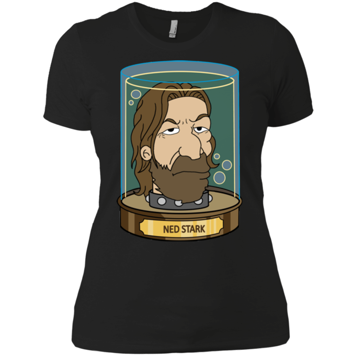 T-Shirts Black / X-Small Ned Stark Head Women's Premium T-Shirt
