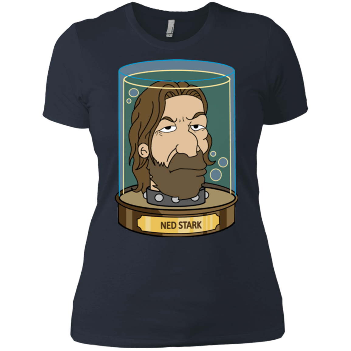 T-Shirts Indigo / X-Small Ned Stark Head Women's Premium T-Shirt