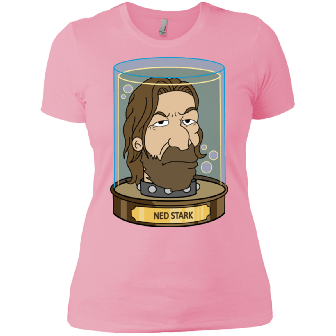 T-Shirts Light Pink / X-Small Ned Stark Head Women's Premium T-Shirt