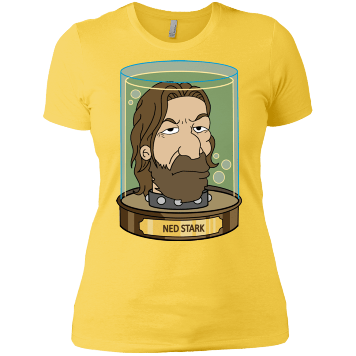 T-Shirts Vibrant Yellow / X-Small Ned Stark Head Women's Premium T-Shirt