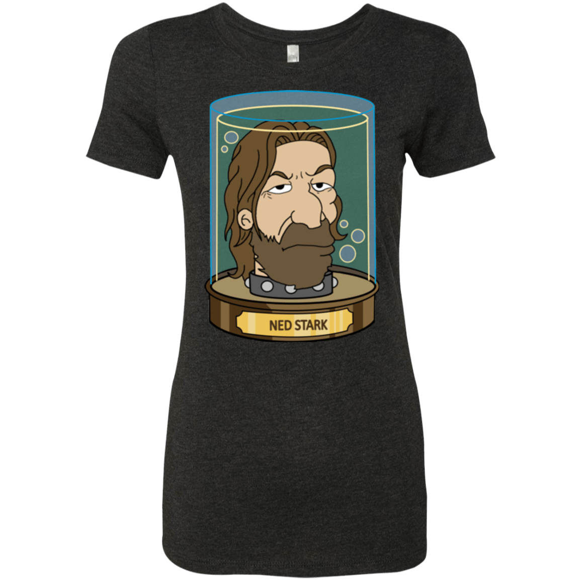 T-Shirts Vintage Black / Small Ned Stark Head Women's Triblend T-Shirt