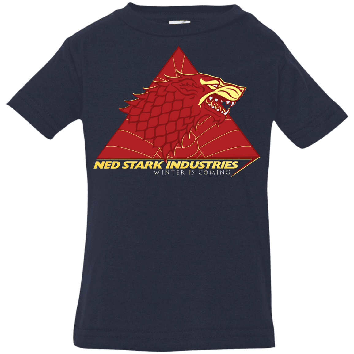 T-Shirts Navy / 6 Months Ned Stark Industries Infant Premium T-Shirt