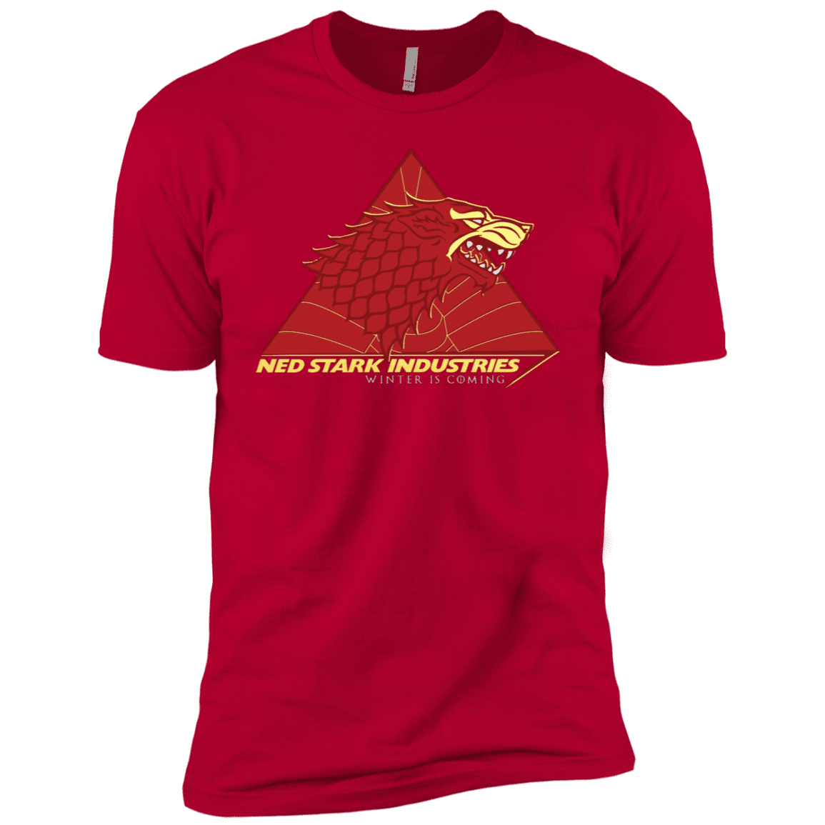 T-Shirts Red / X-Small Ned Stark Industries Men's Premium T-Shirt