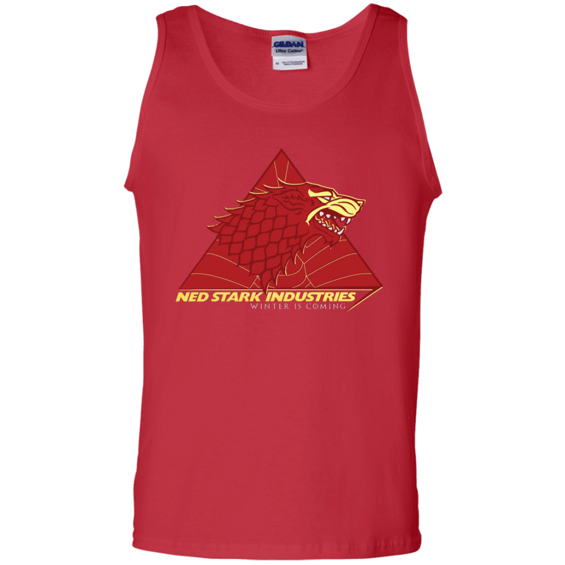 T-Shirts Red / S Ned Stark Industries Men's Tank Top