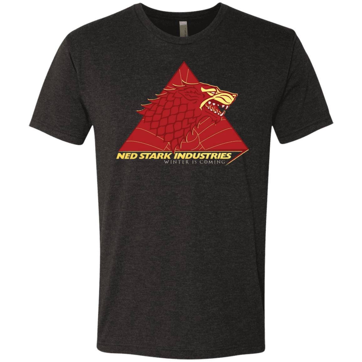 T-Shirts Vintage Black / S Ned Stark Industries Men's Triblend T-Shirt