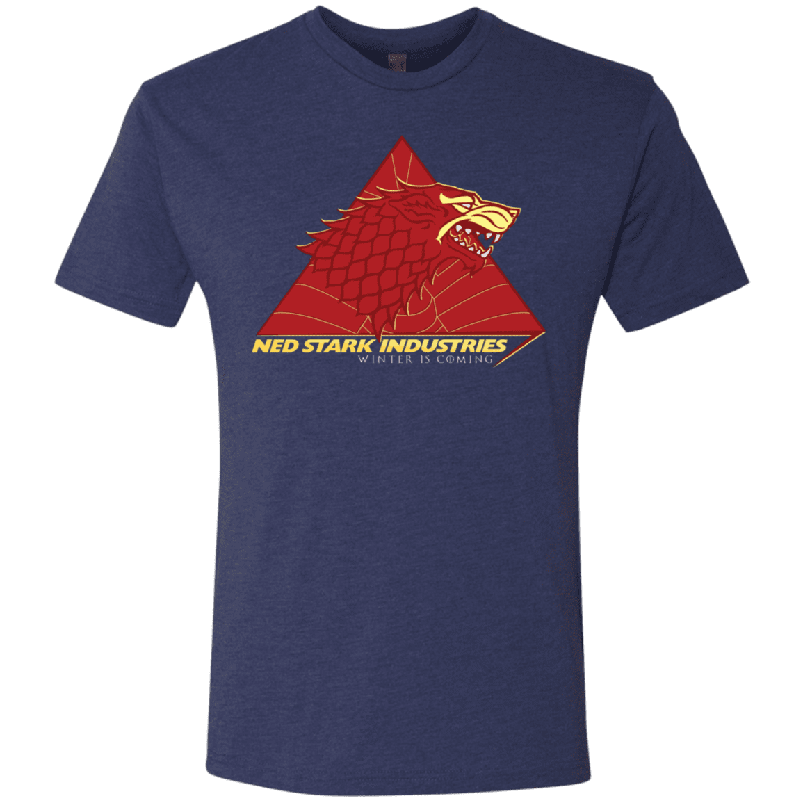 T-Shirts Vintage Navy / S Ned Stark Industries Men's Triblend T-Shirt